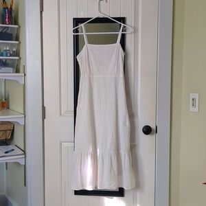 GAP White Midi Dress